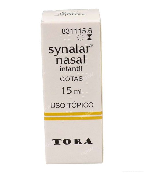 Synalar nasal infantil  - Descongestiona la nariz  de los niños en situaciones de rinitis, sinusitis y congestión nasal.