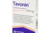 Tavonin 120 mg - Mejoran la microcirculación cerebral con lo que consiguen un efecto contra la demencia senil. Mejoran la memoria y también se usan para tratar el vértigo. Válidos también para tratar la insuficiencia venosa y el tinnitus (pitido o zumbido en el oído). 