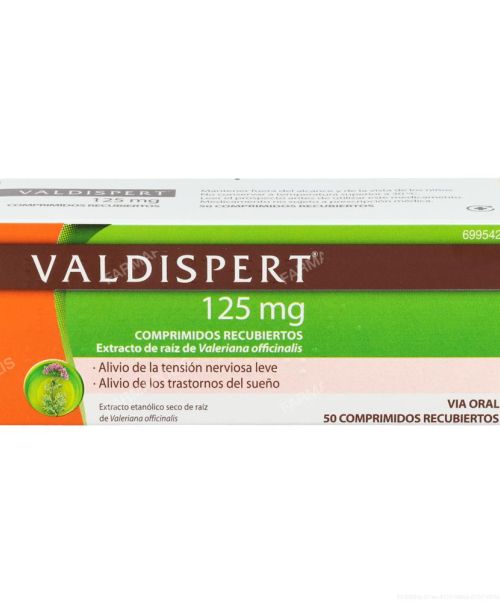 Valdispert 125 mg - Valeriana para tratar tanto los estados de nerviosismo e irritabilidad, como la ansiedad y el insomnio ocasional. 