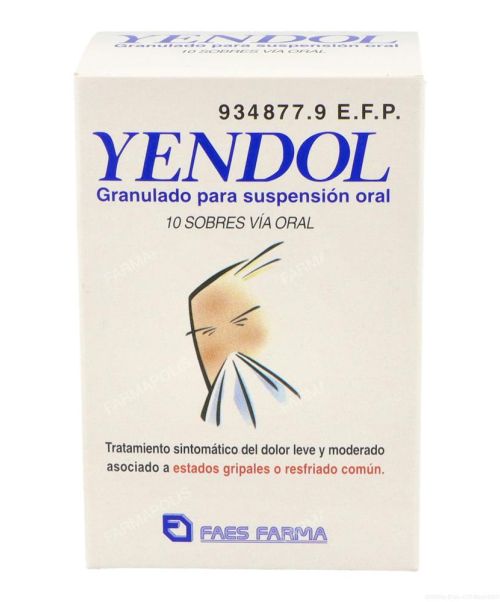 Yendol  - Alivian los síntomas de la gripe. Ayuda a disminuir los síntomas de resfriado, fiebre, catarro, rinitis, sinusitis, mocos y malestar general.