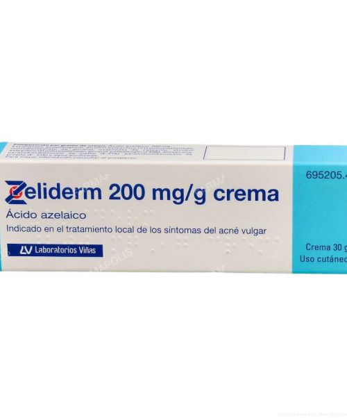 Zeliderm 200 mg/g - Gel específico para el acné y los granos. Tiene efecto queratolítico y antiseborreico.