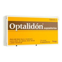 Optalidon 500/75mg supositorios