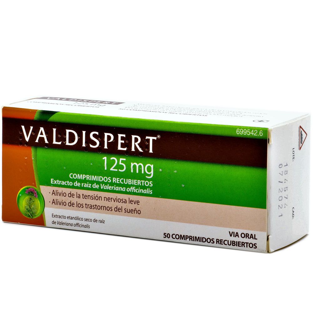 Valdispert 125 Mg 30 Comprimidos Recubiertos Al Mejor Precio Olaiz